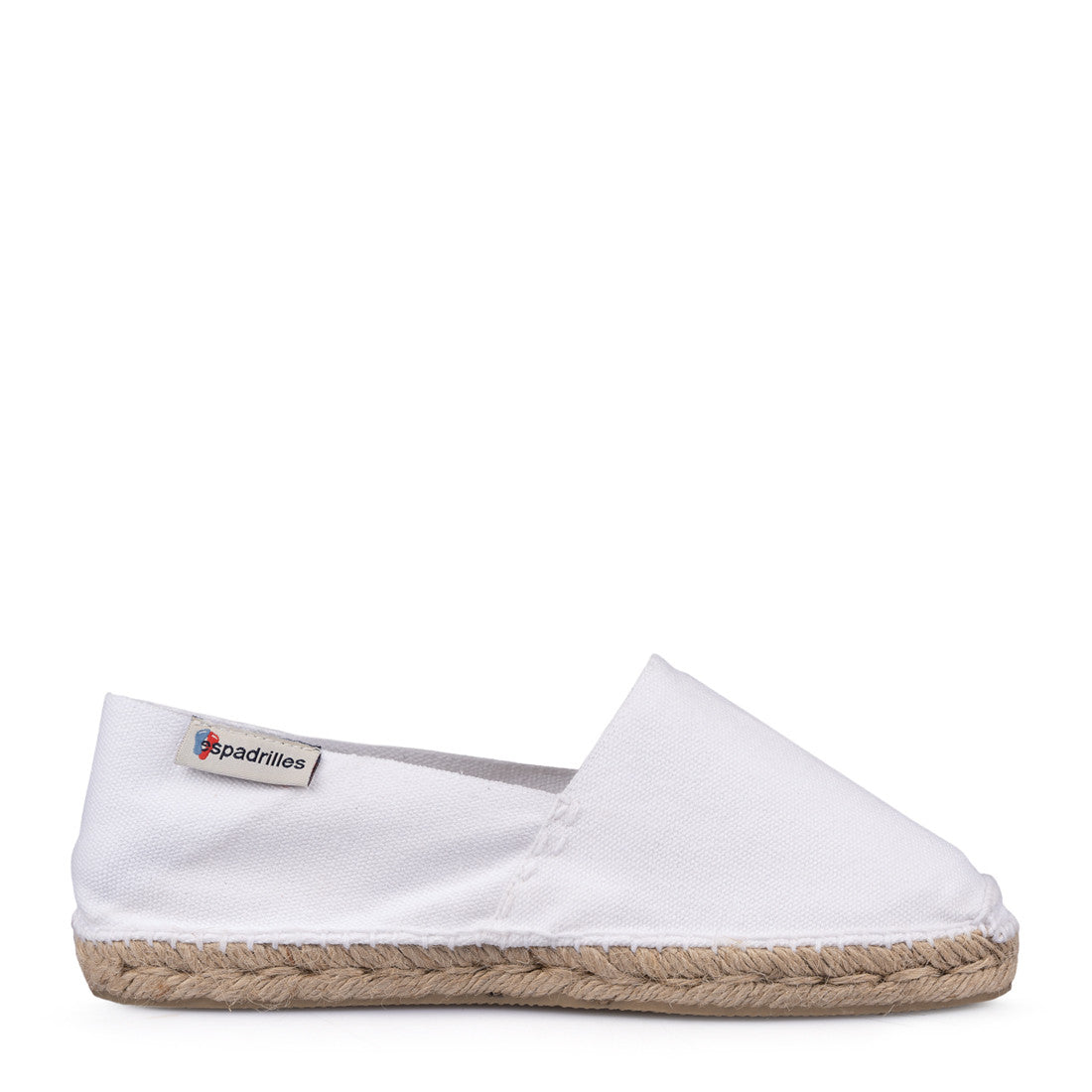 Espadrilles lona bianco