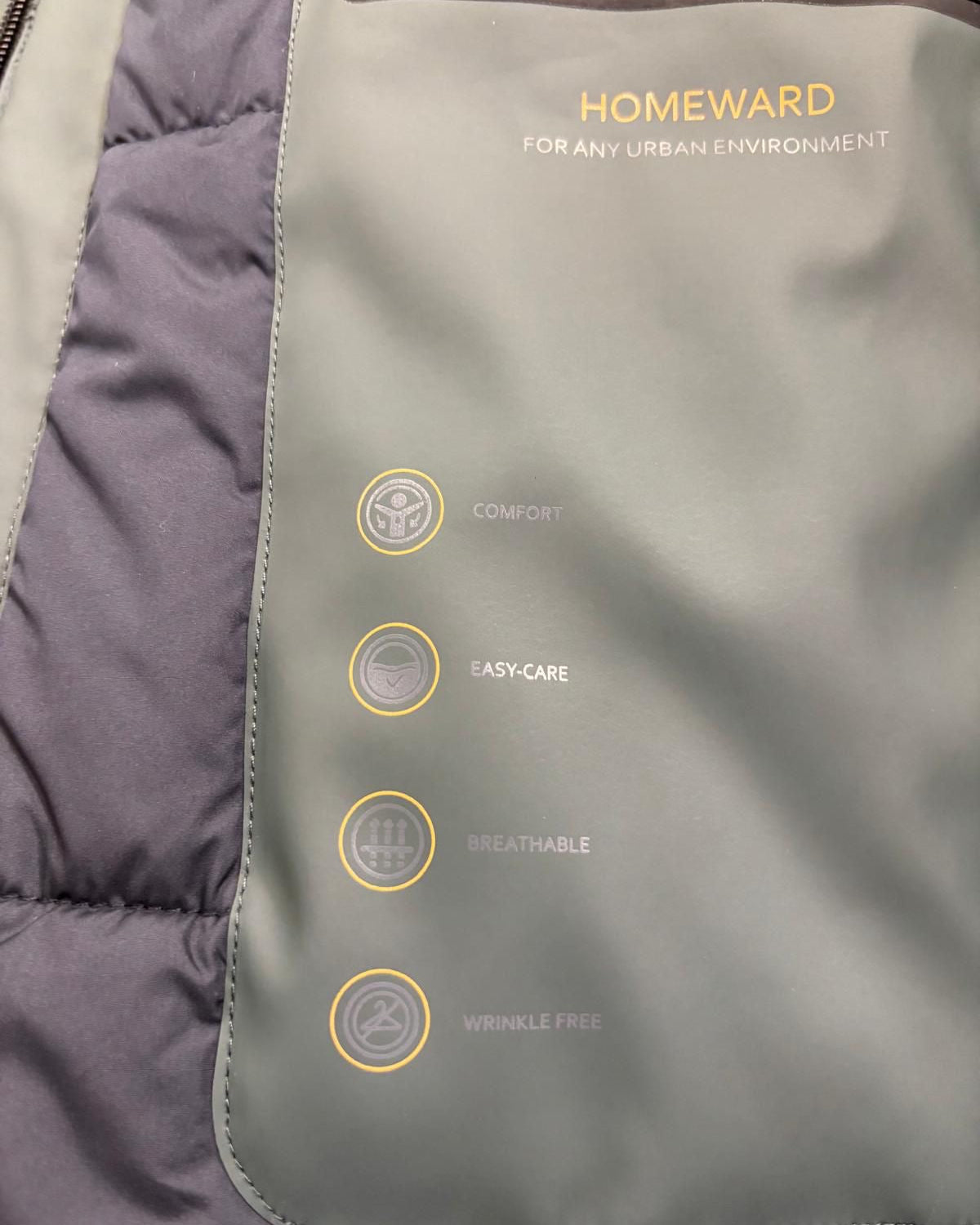 Giubbotto Homeward in tessuto tecnico