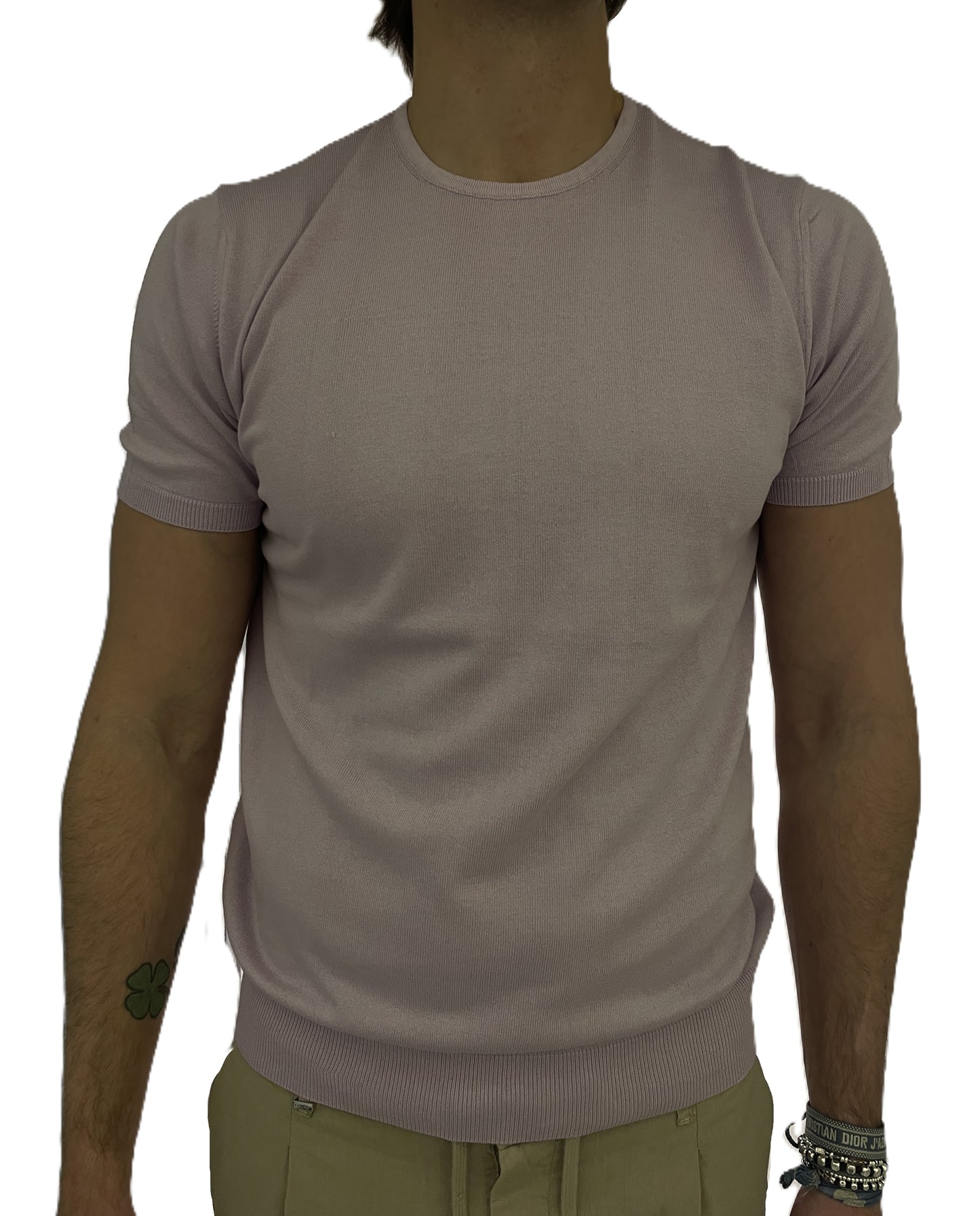T-shirt in filo puro cotone