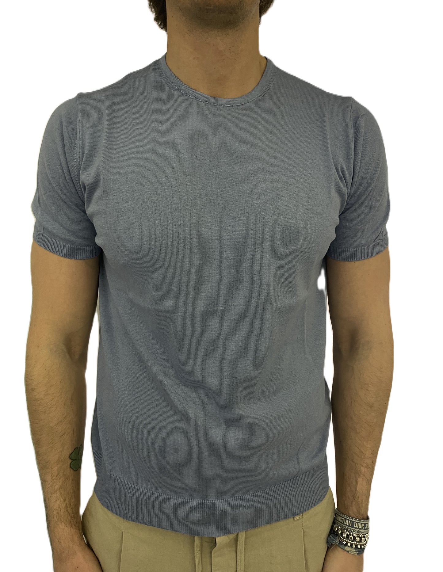 T-shirt in filo puro cotone