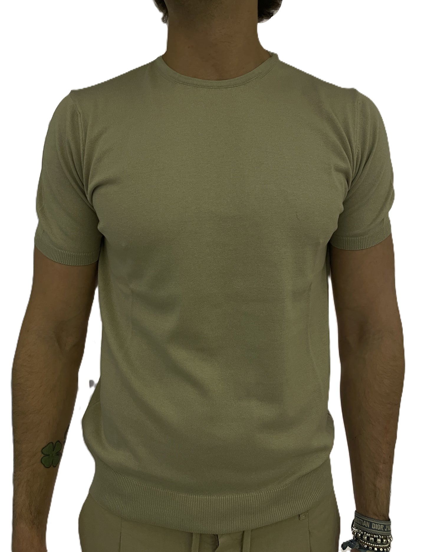T-shirt in filo puro cotone