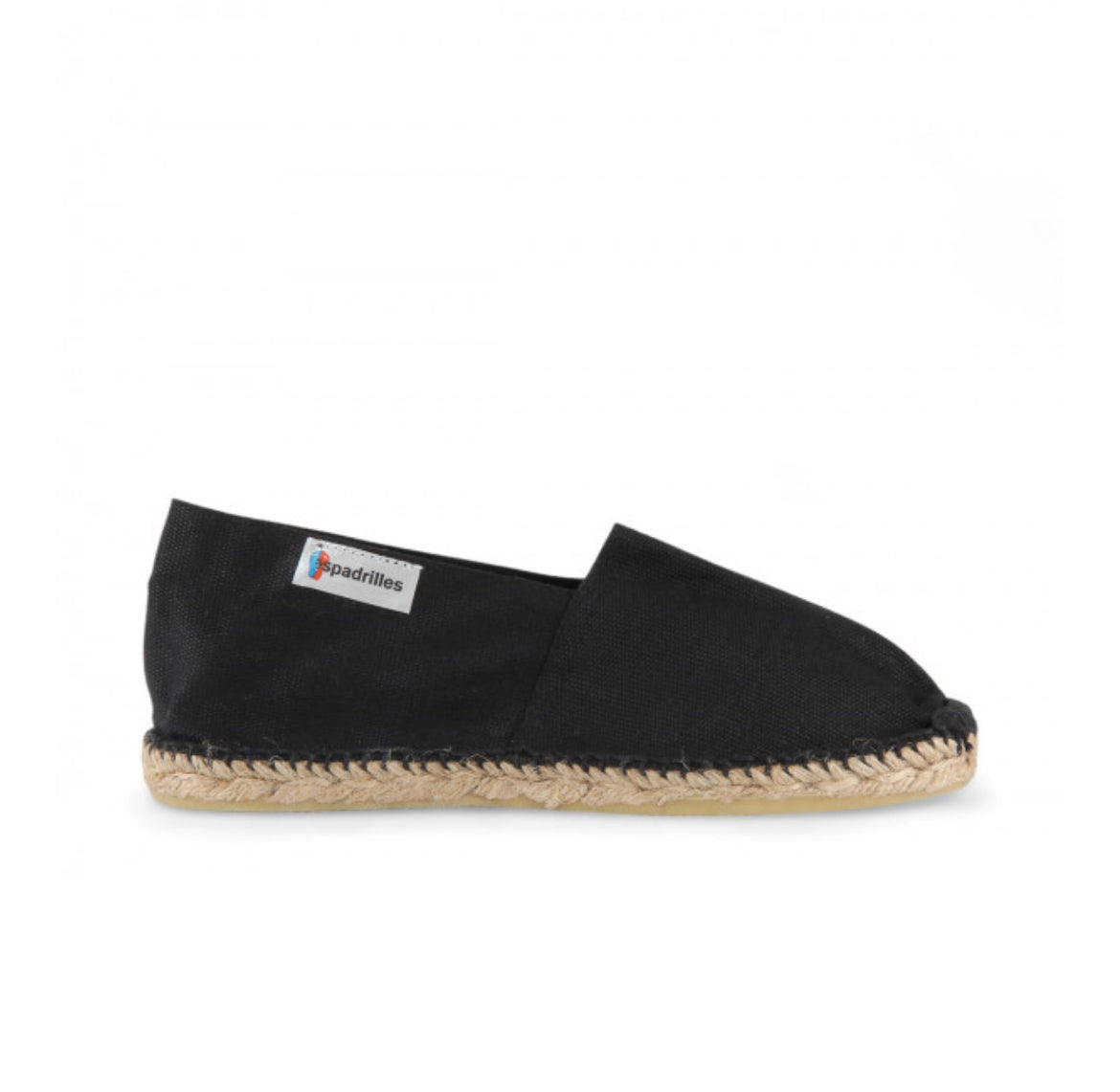 Espadrilles lona negro