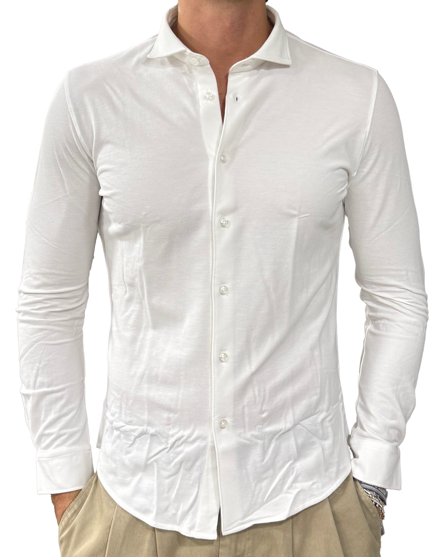 Polo camicia in piquet