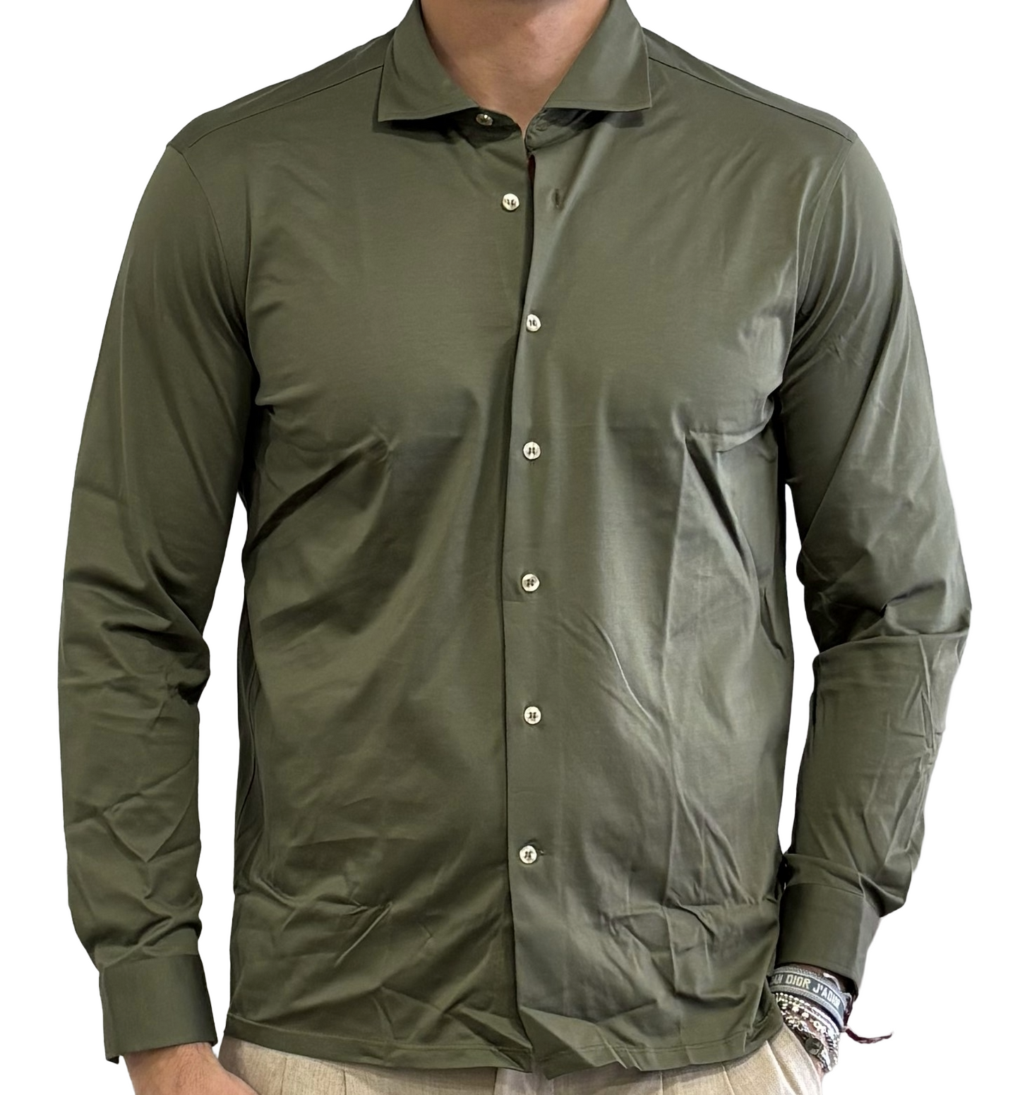 Polo camicia Alea in filo di scozia