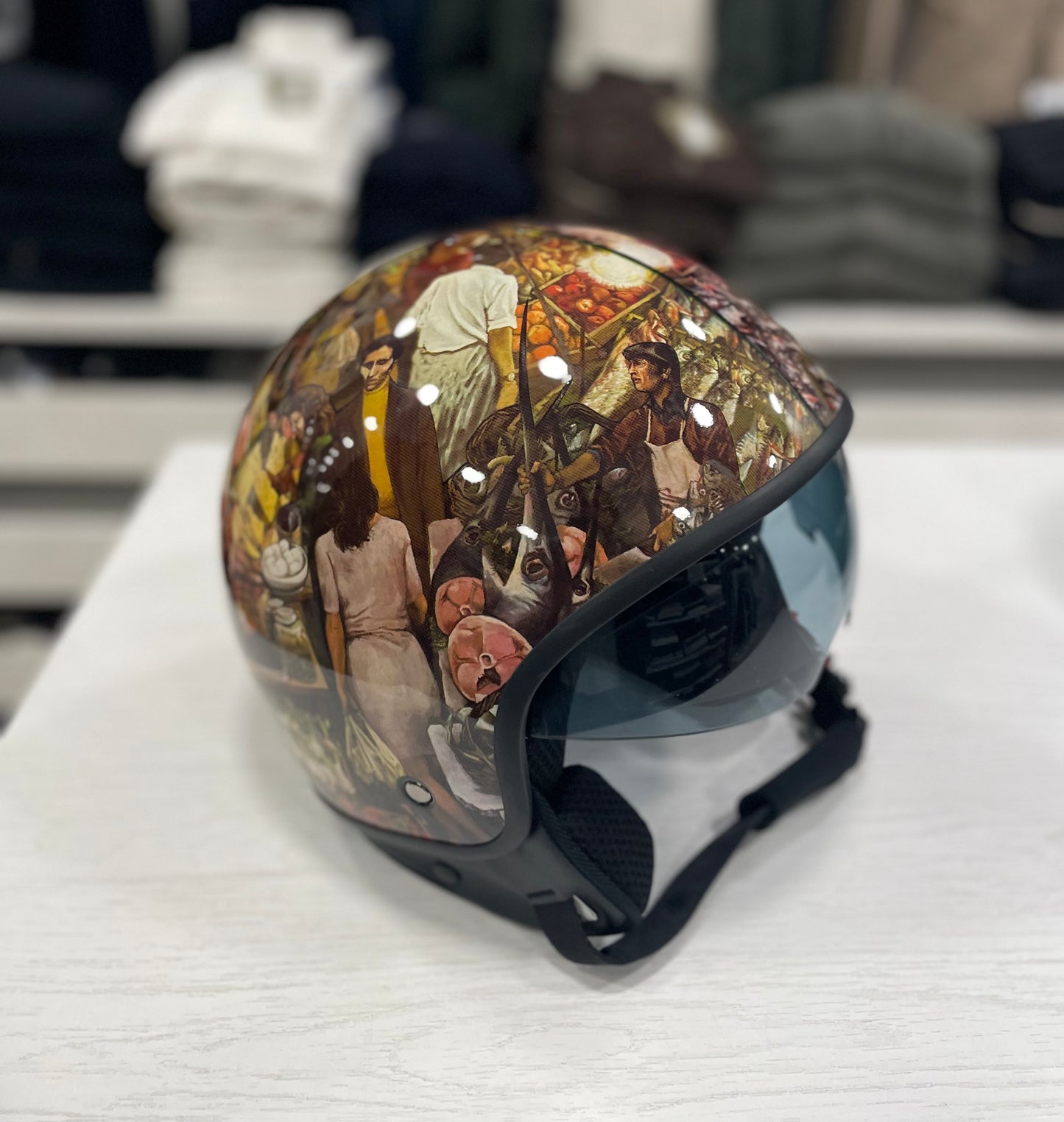 Casco limited edition LA VUCCIRIA PALERMO