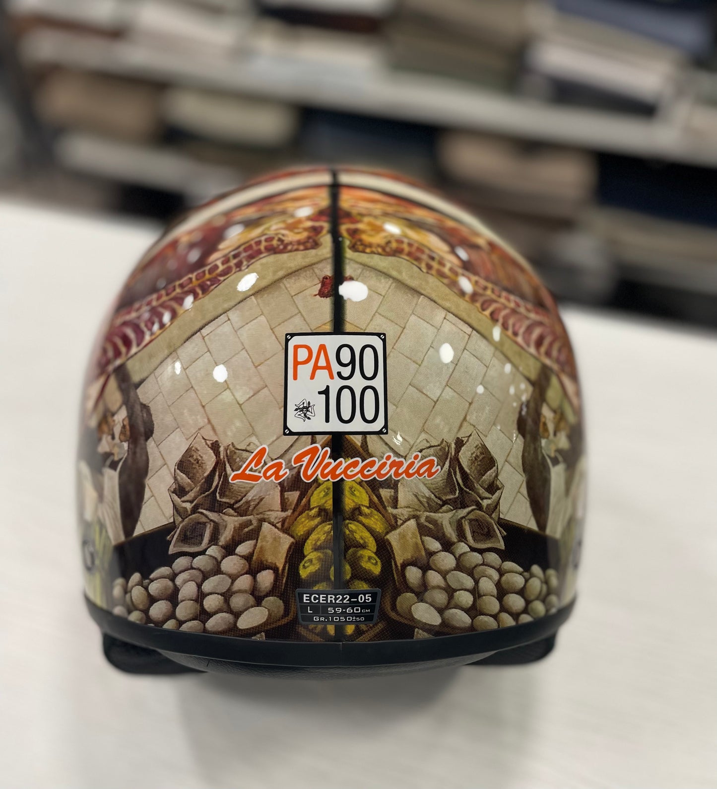 Casco limited edition LA VUCCIRIA PALERMO