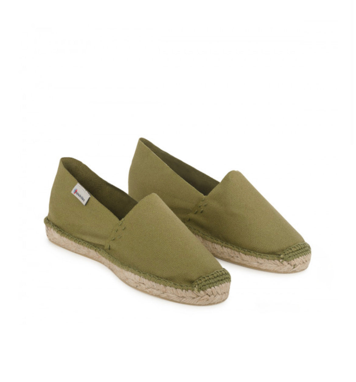 Espadrilles lona kaki