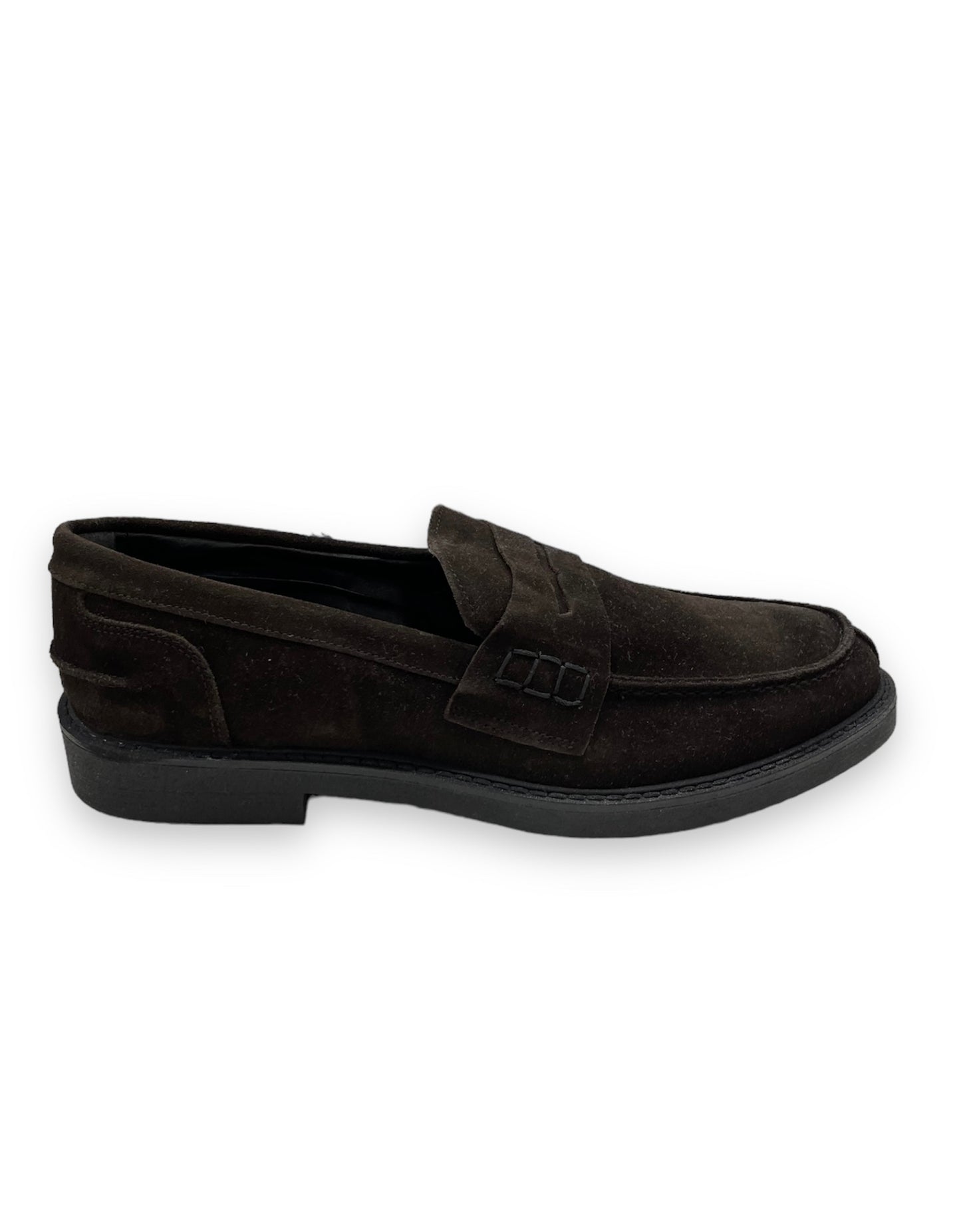 Mocassino camoscio marrone