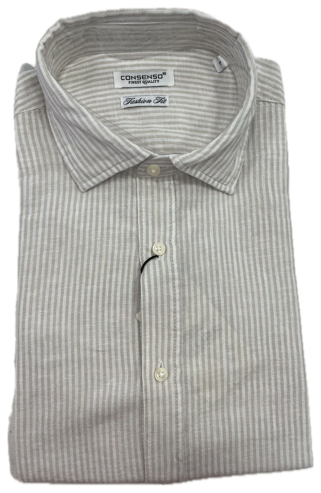 Camicia lino e cotone Consenso