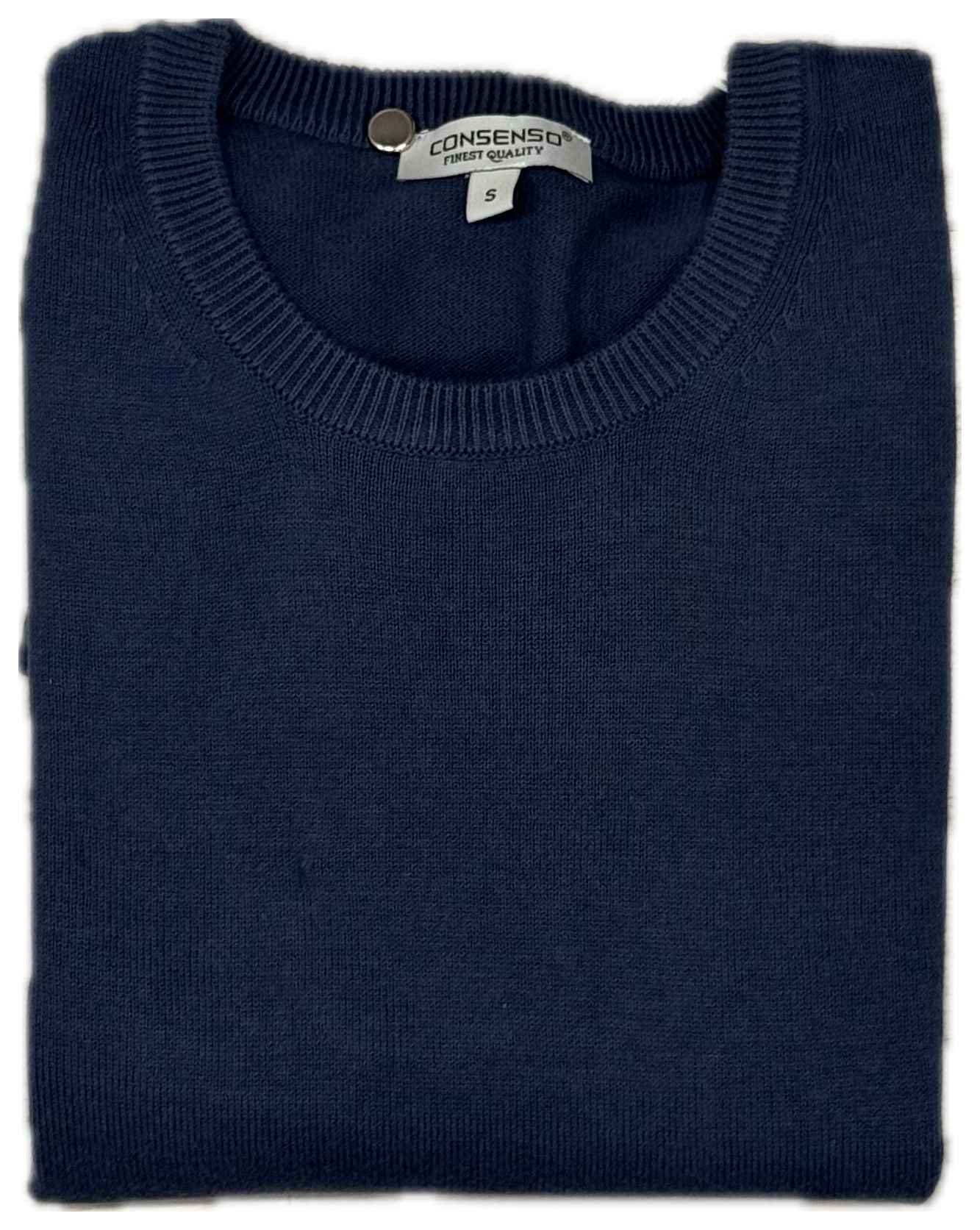 Maglia girocollo in cotone