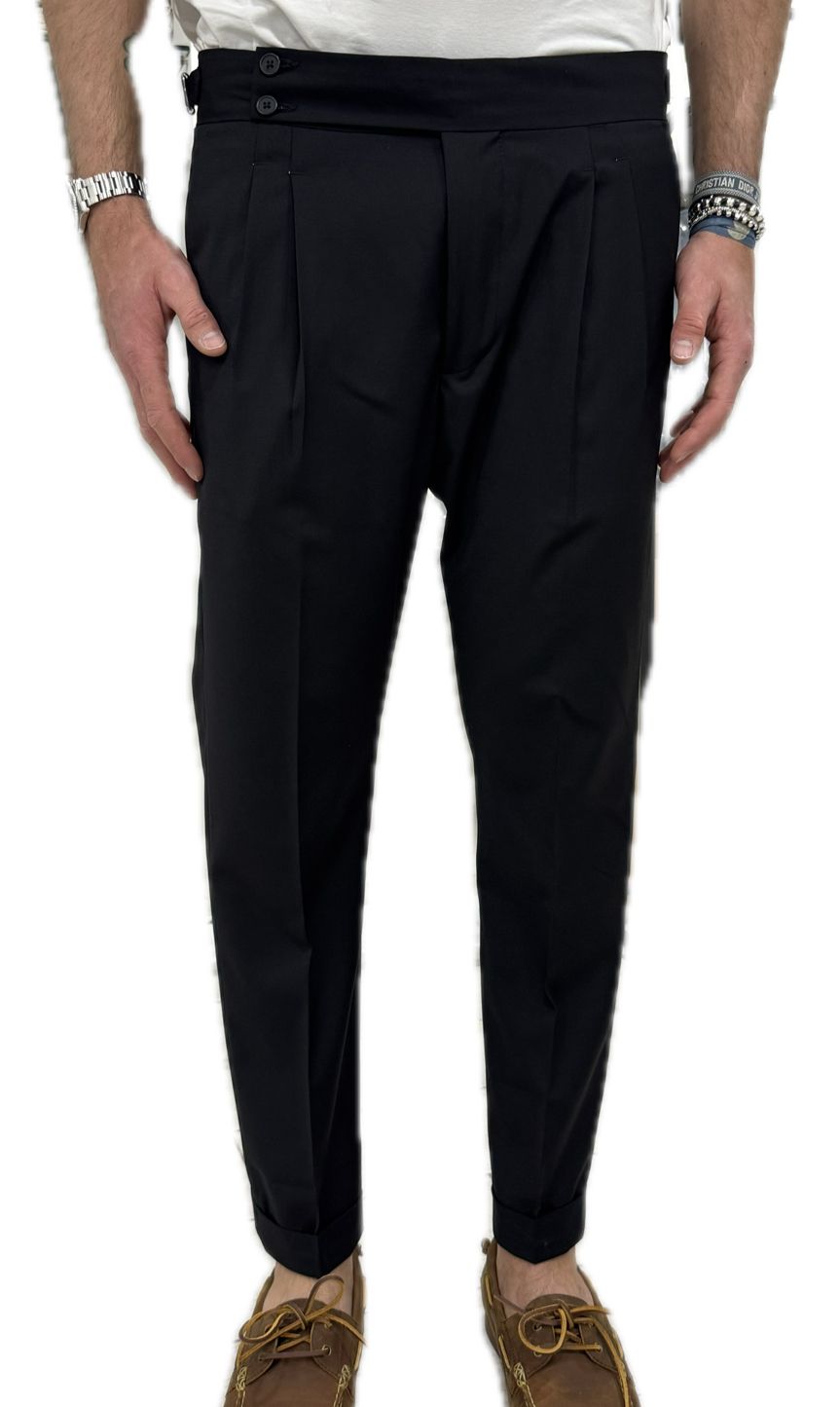 Pantaloni vita alta sartoriale