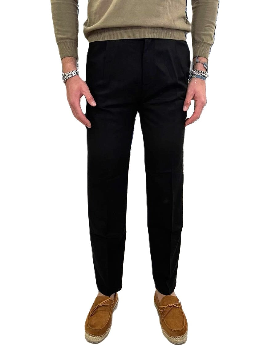 Pantalone lino e viscosa bernese