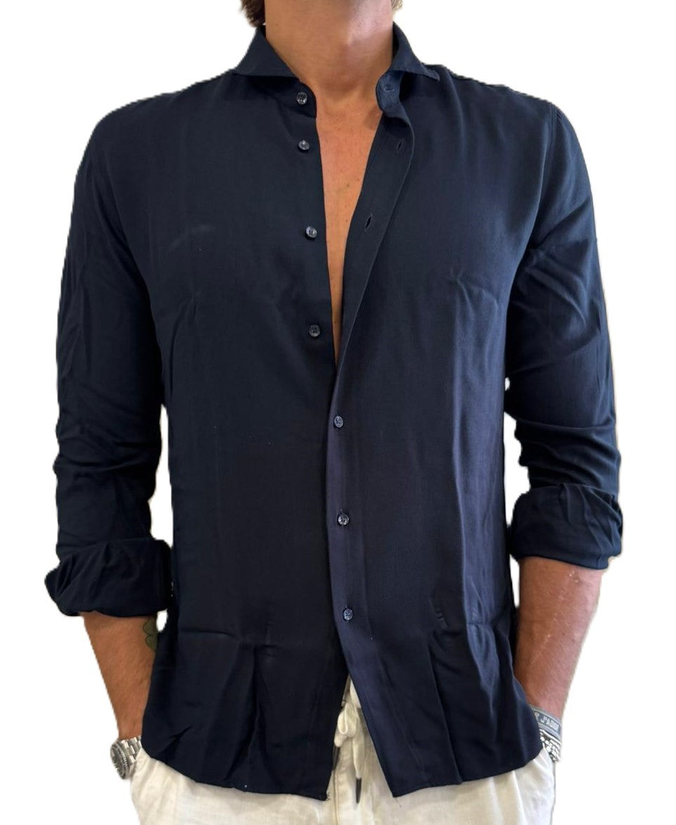Polo camicia in piquet extra fine