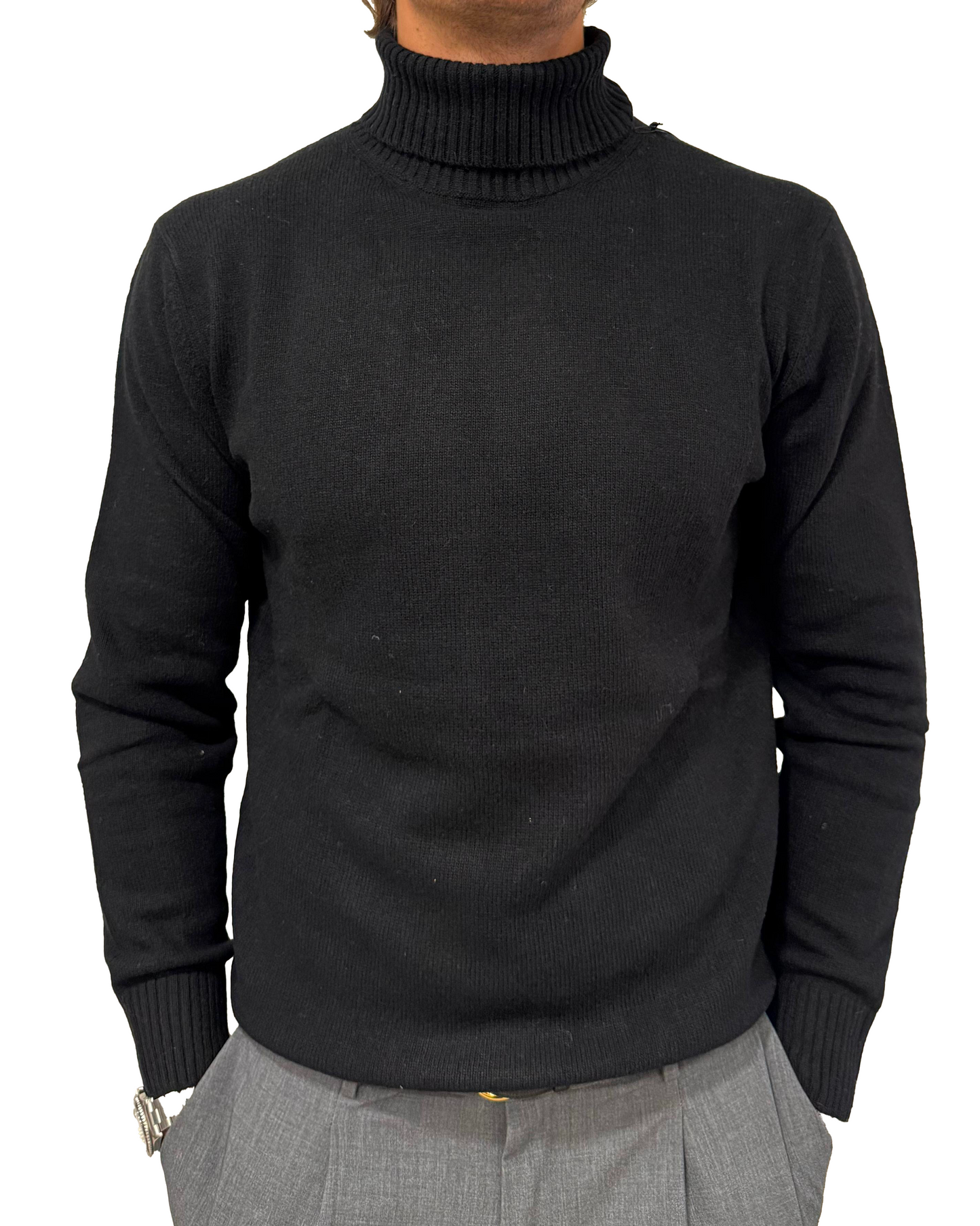 Dolcevita in lana Lambswool