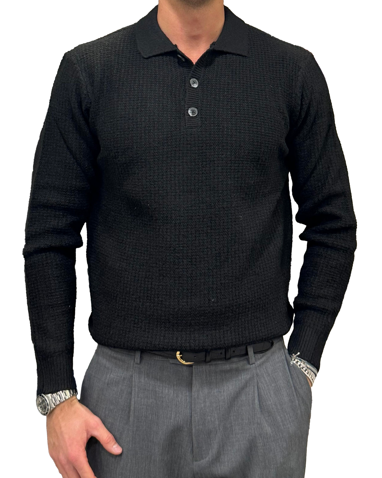 Polo over misto lana