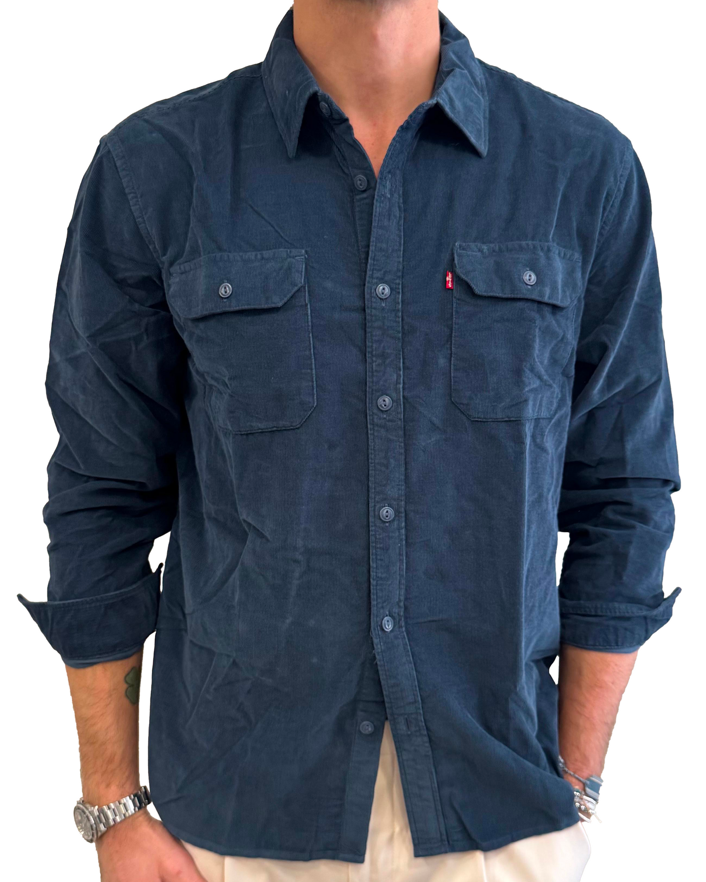 Giacca camicia Levi's relaxed fit in velluto a coste