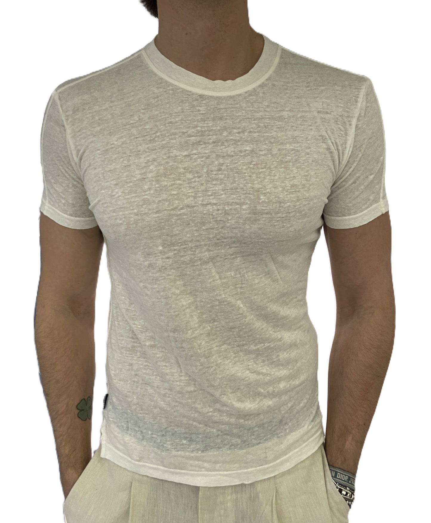 T-shirt puro lino