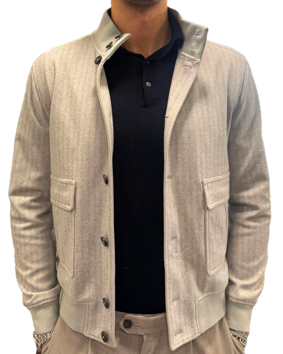 Bomber tessuto tecnico