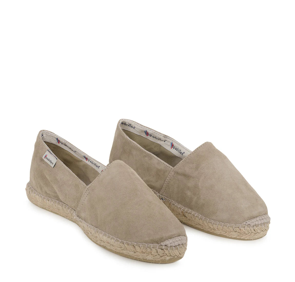 Suede leather espadrilles