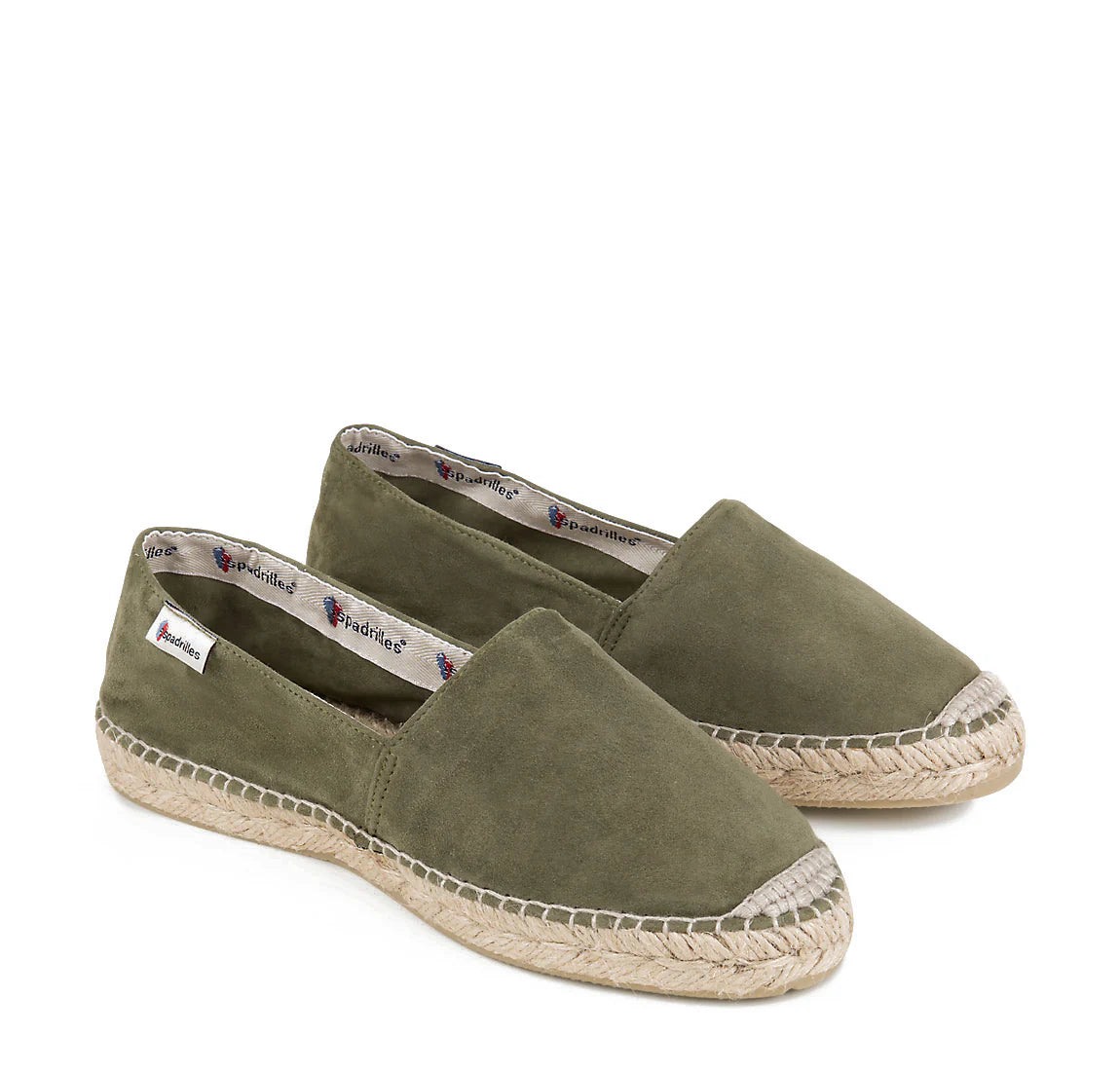 Suede leather espadrilles