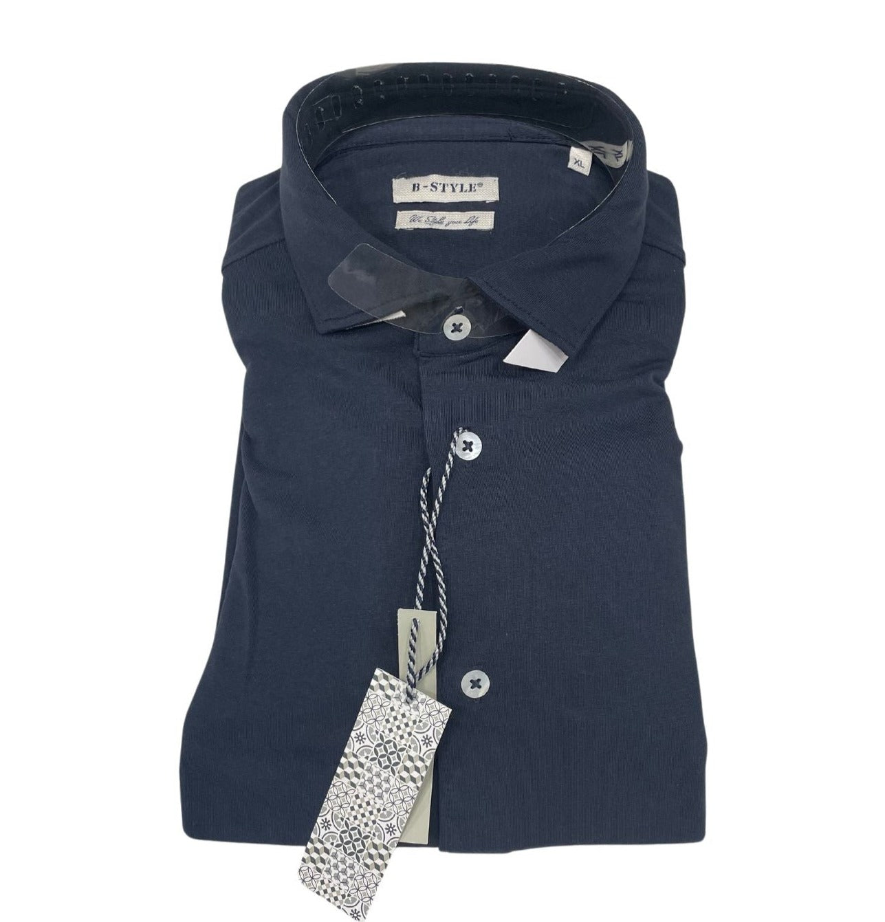 Polo camicia in jersey B-style