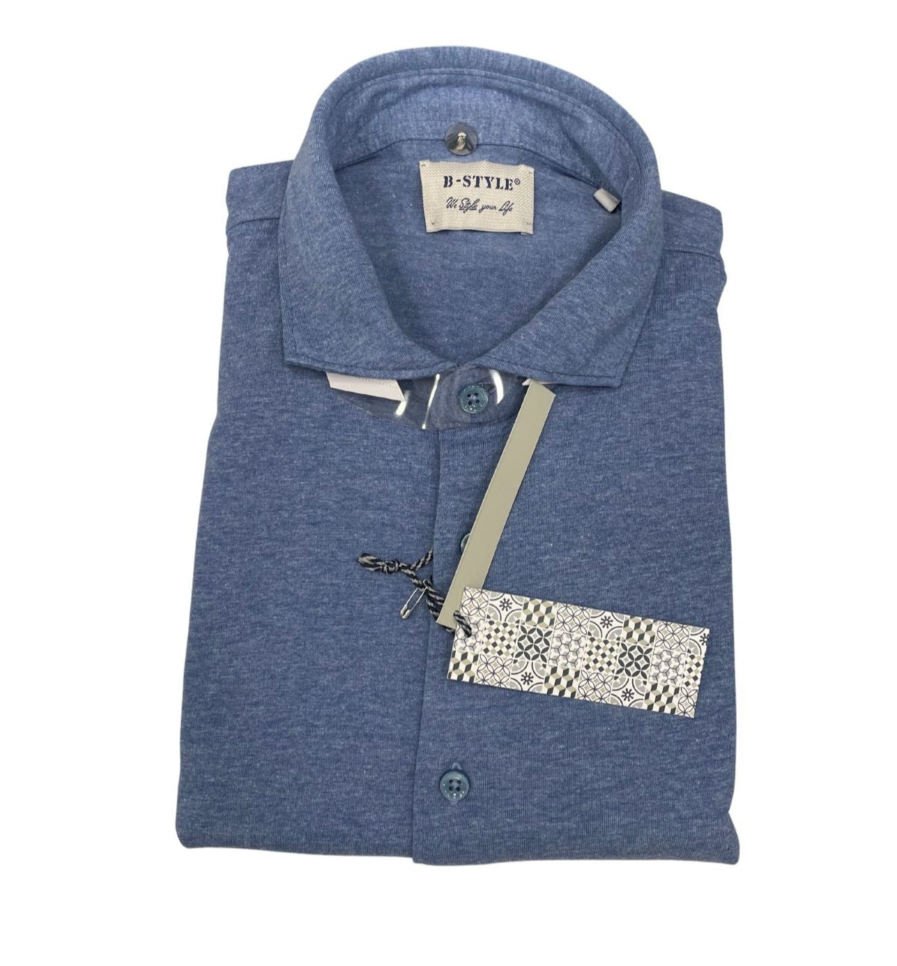 Polo camicia in jersey B-style