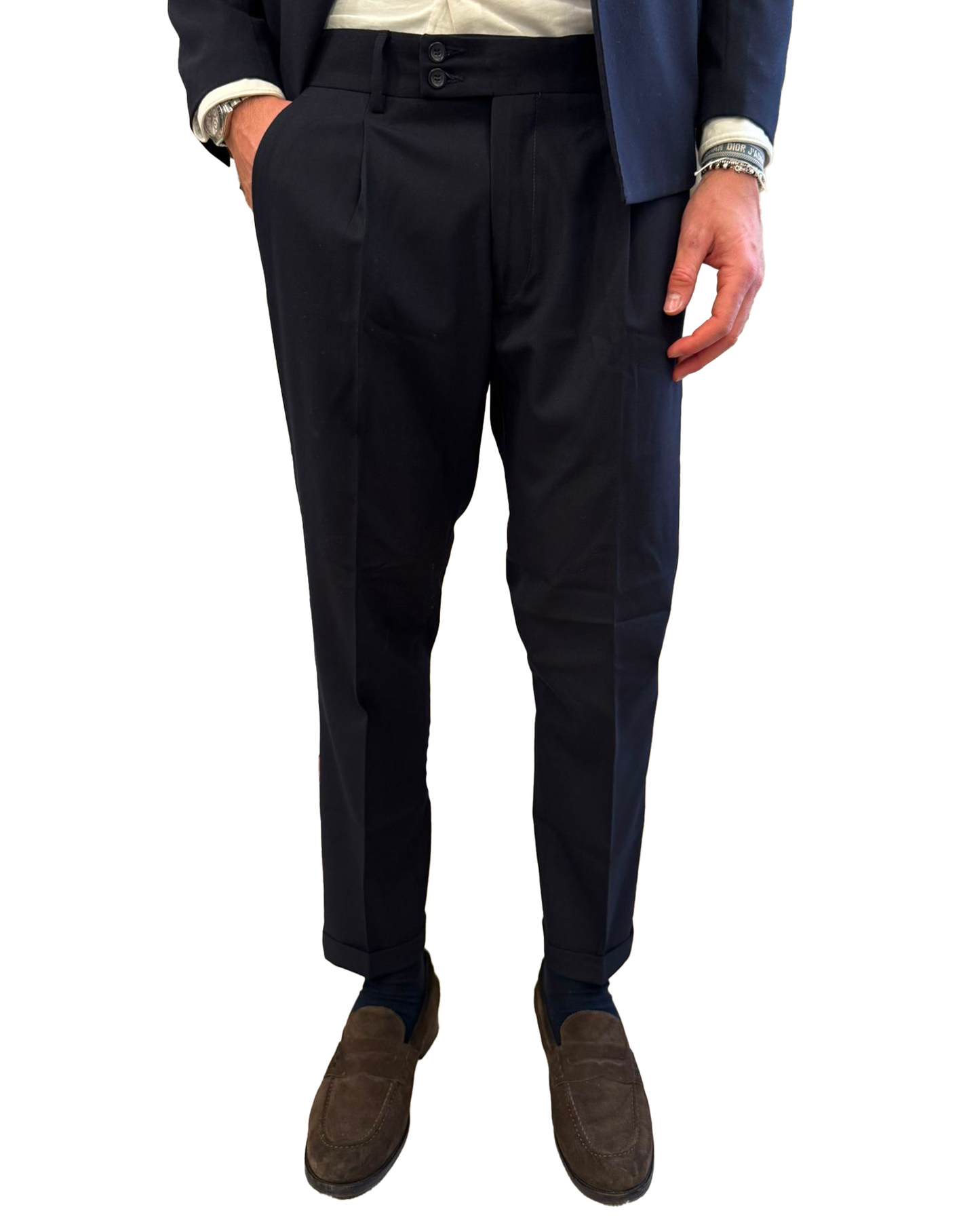 Pantalone in flanella Paul Miranda