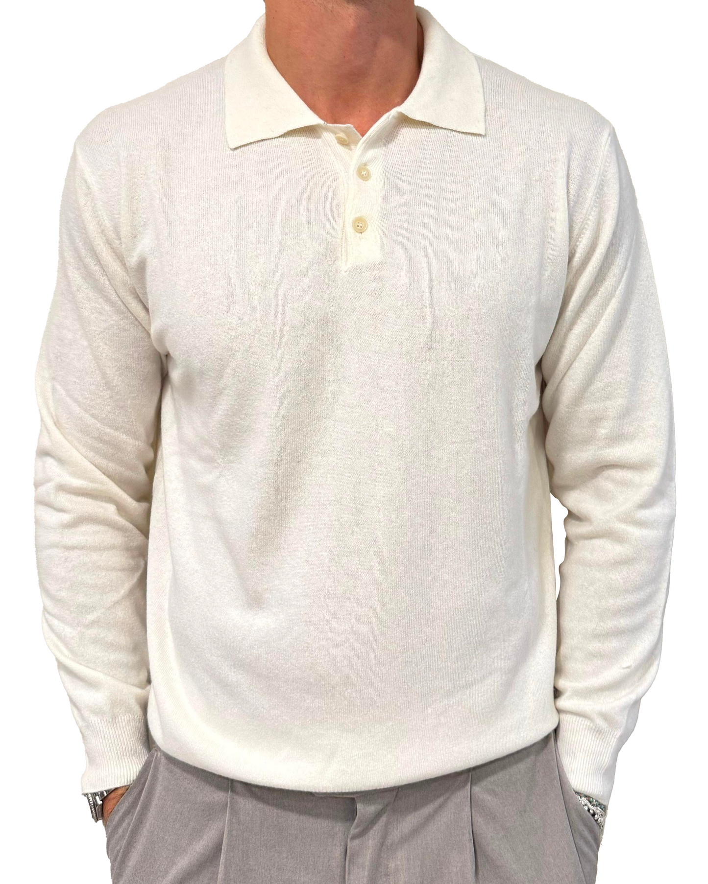 Polo lana e cashemere