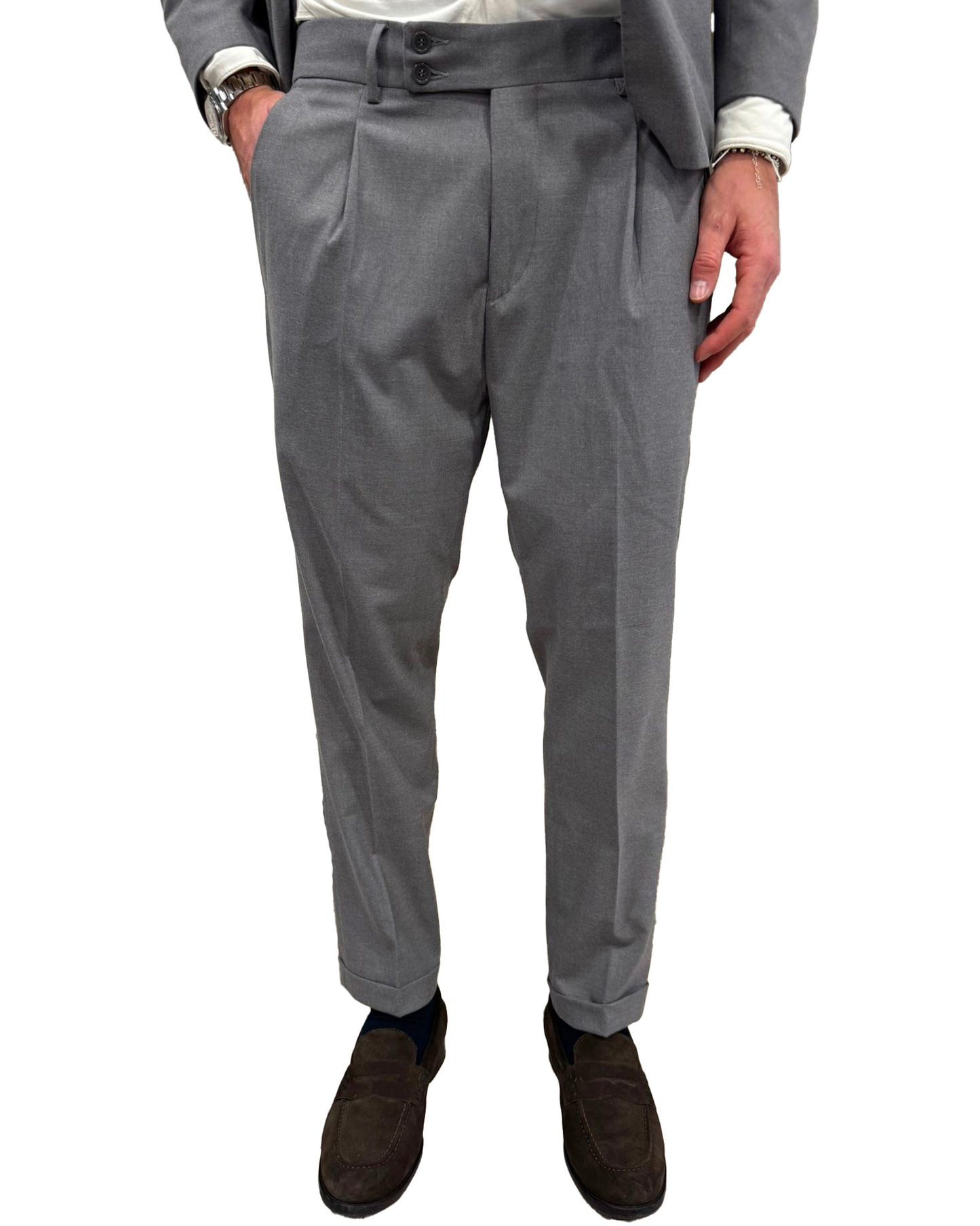 Pantalone in flanella Paul Miranda