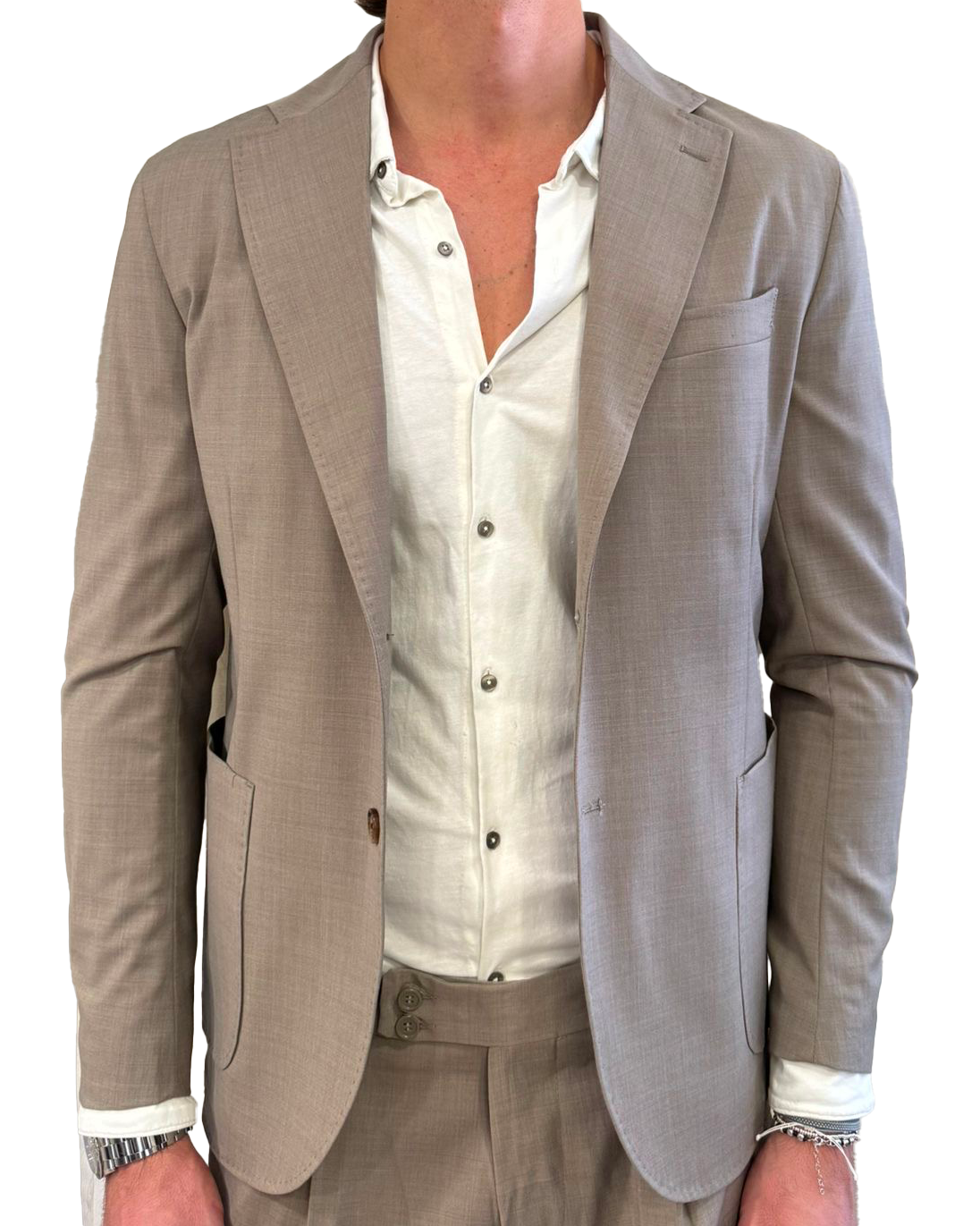 Abito in fresco di lana Paul Miranda