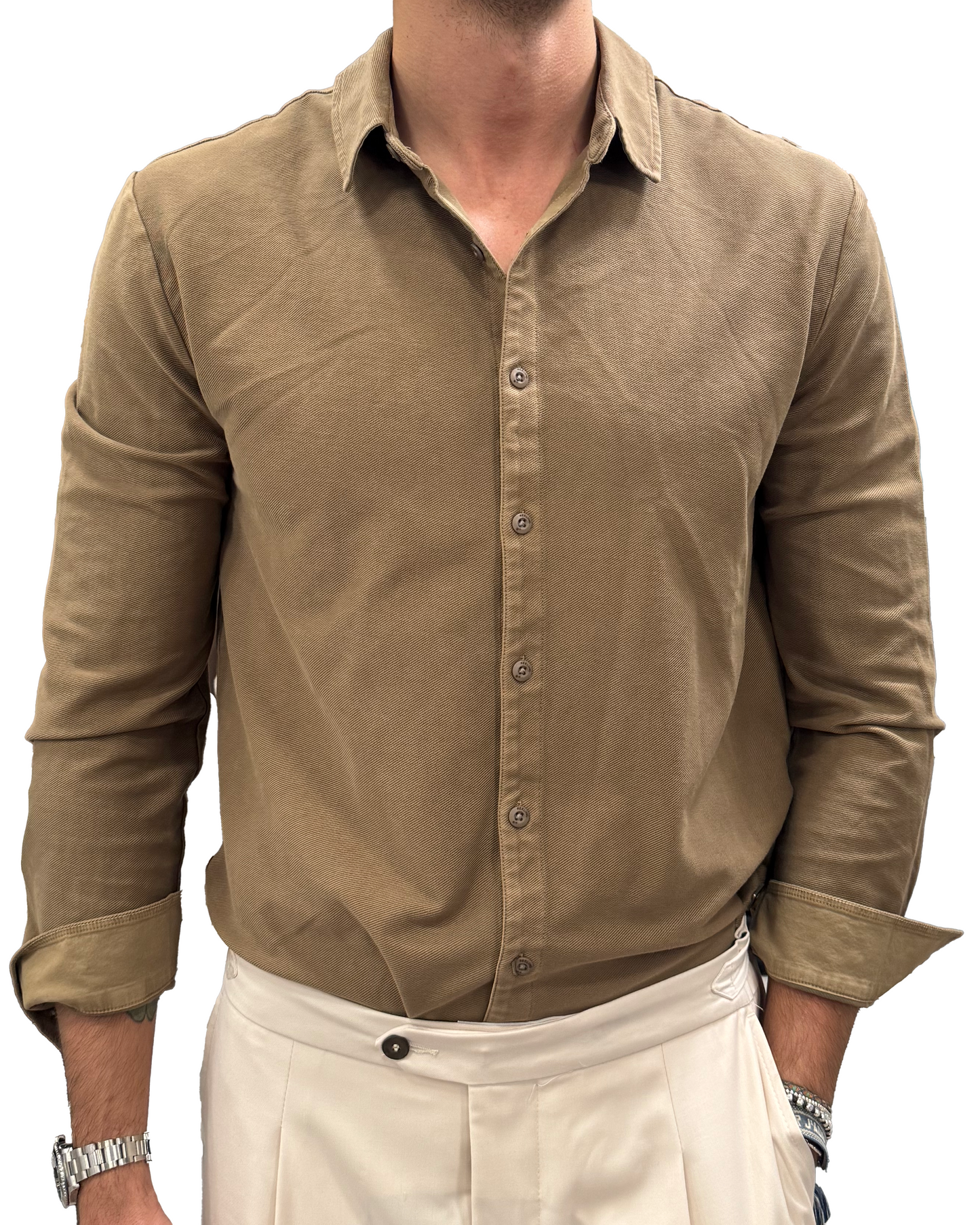 Polo camicia in piquet