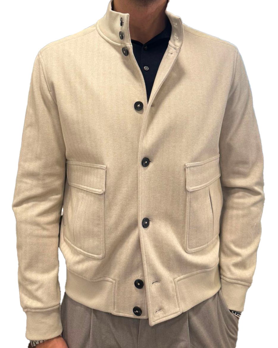 Bomber tessuto tecnico