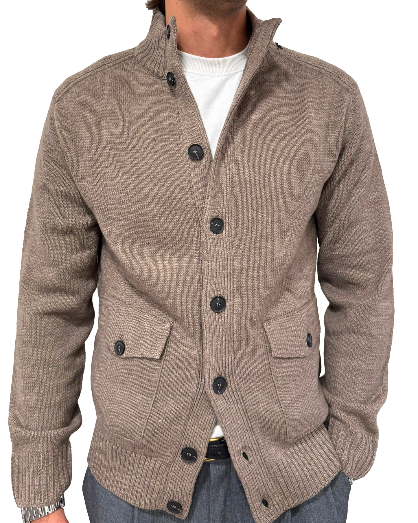 Cardigan misto lana Consenso