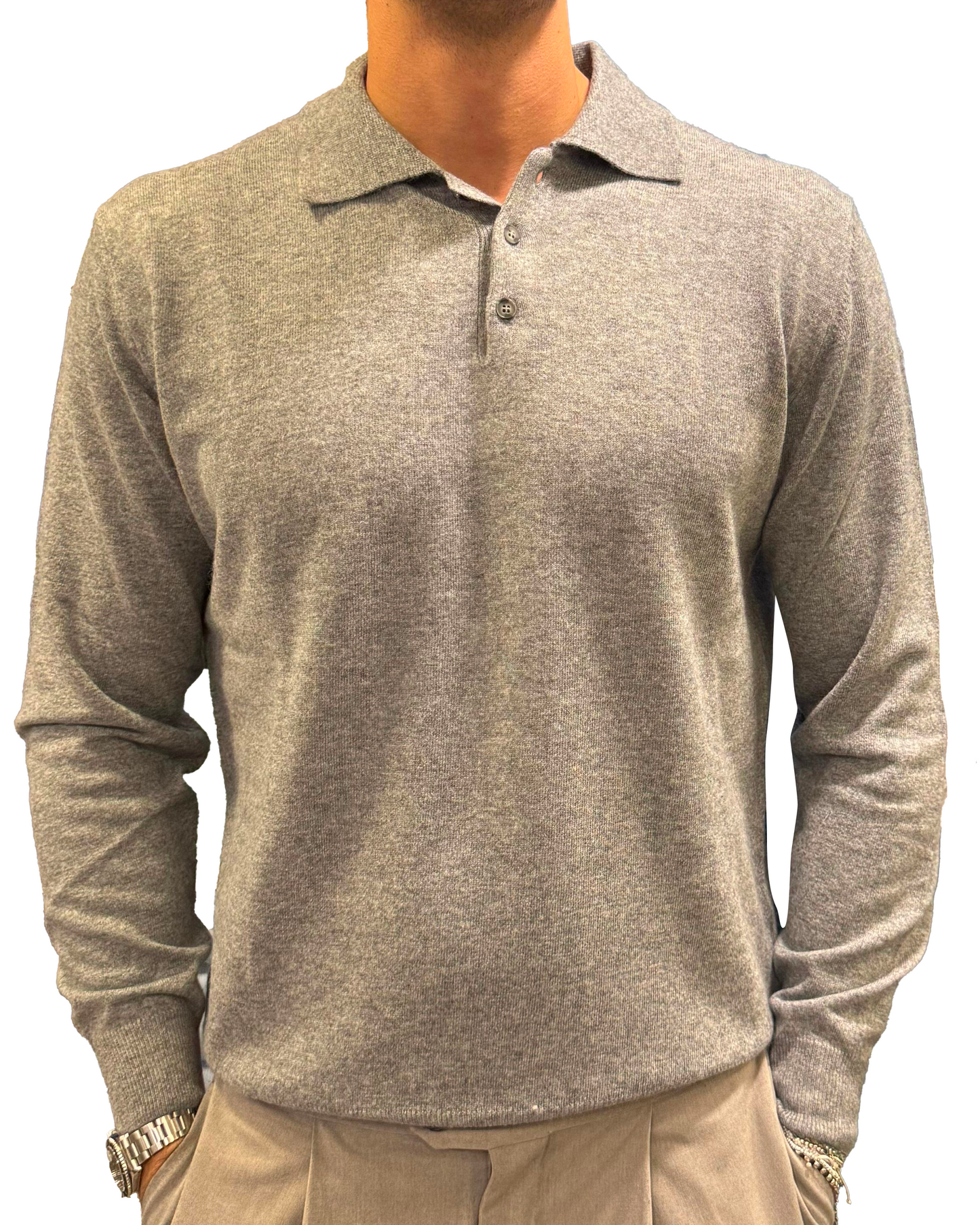 Polo lana e cashemere