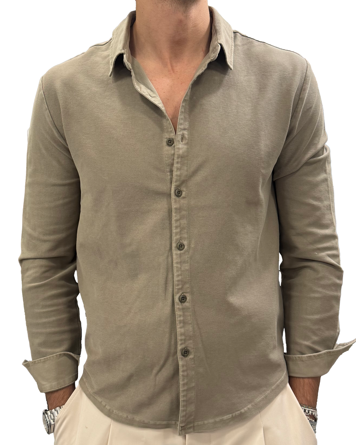 Polo camicia in piquet