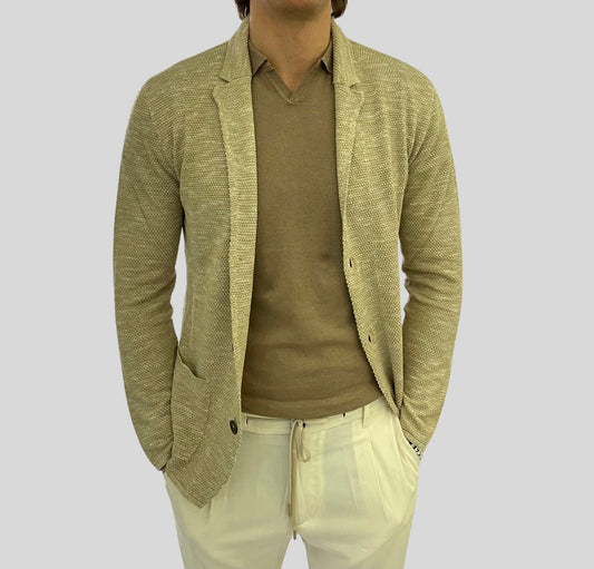 Blazer maglia 100% cotone