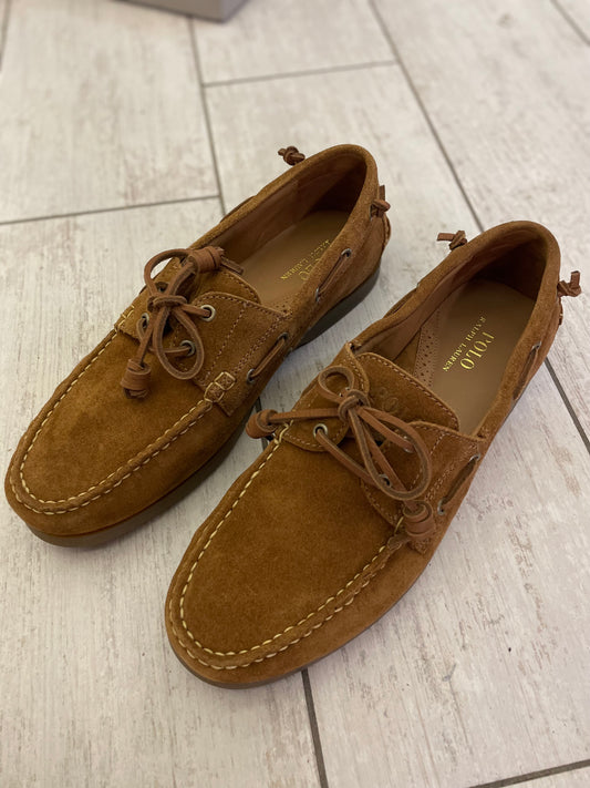 Mocassino da barca in pelle scamosciata Polo Ralph Lauren