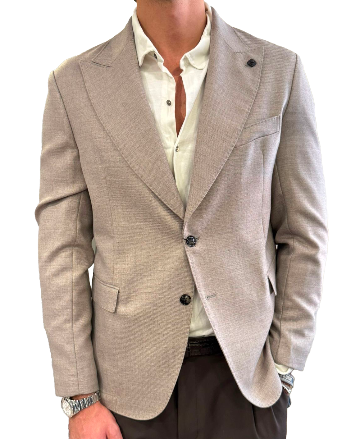 Giacca misto lana outfit