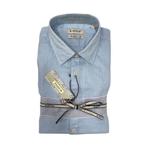 Camicia puro lino B-STYLE