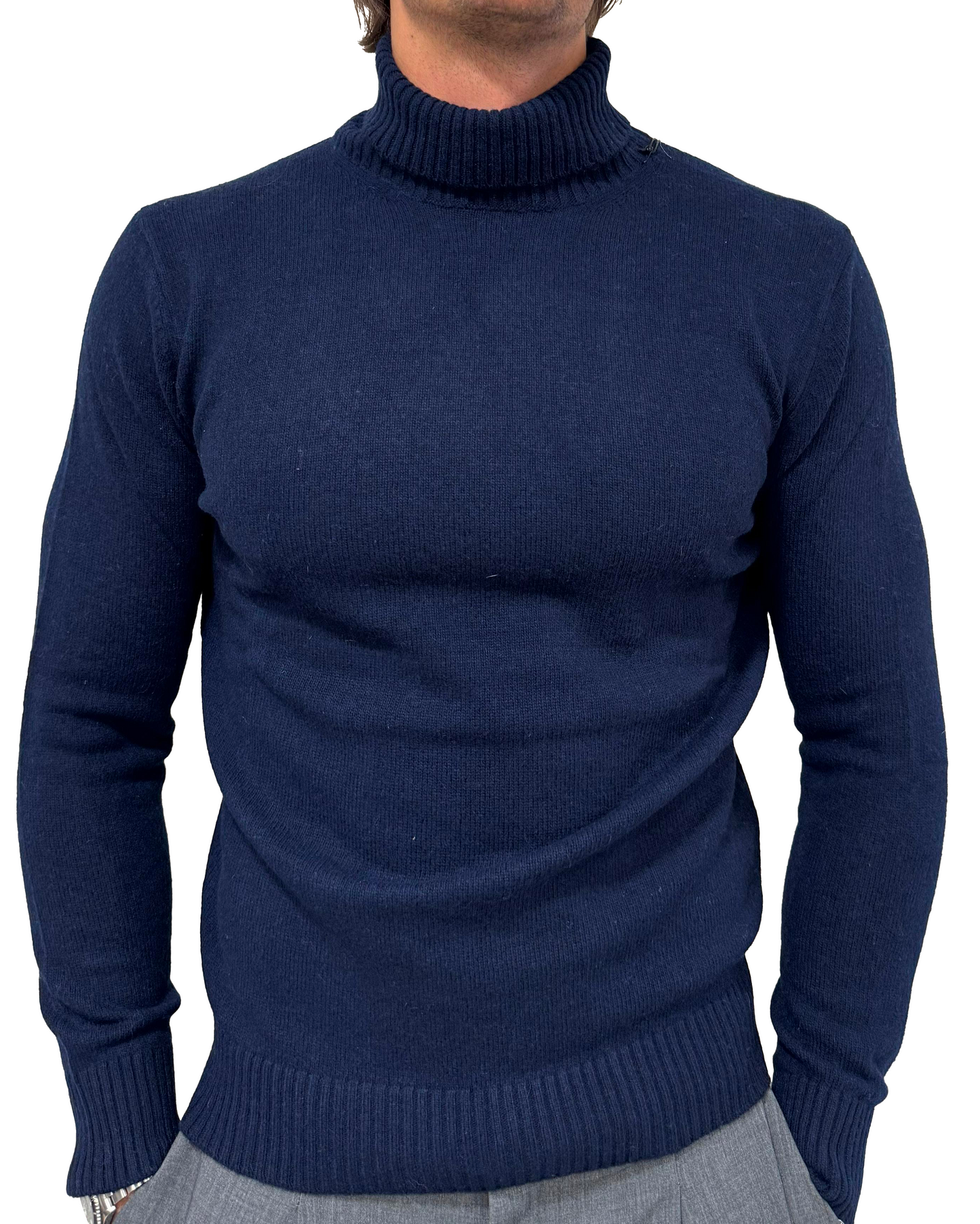 Dolcevita in lana Lambswool