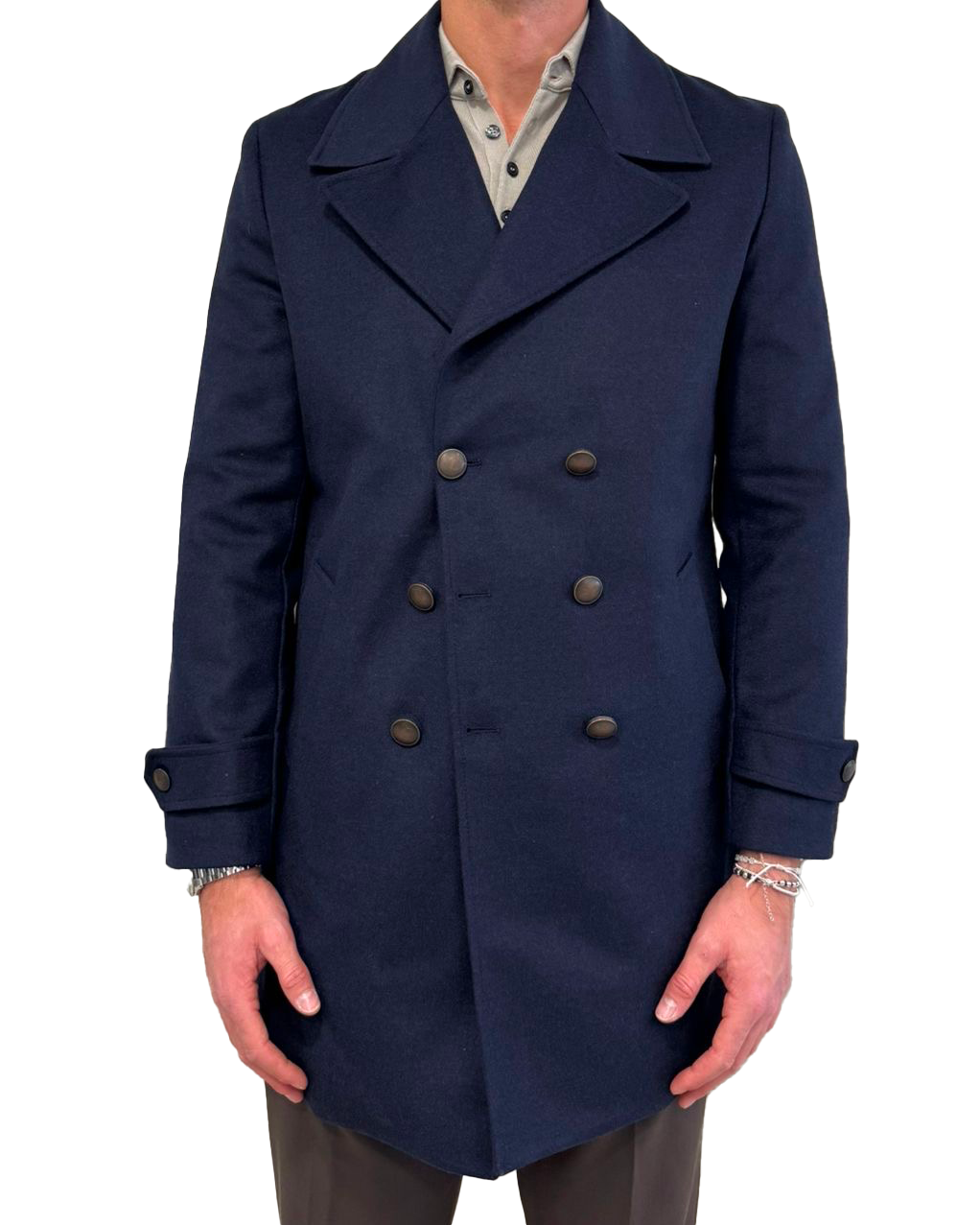 Cappotto misto lana Paul Miranda