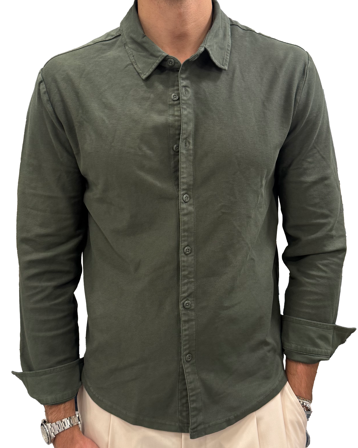 Polo camicia in piquet