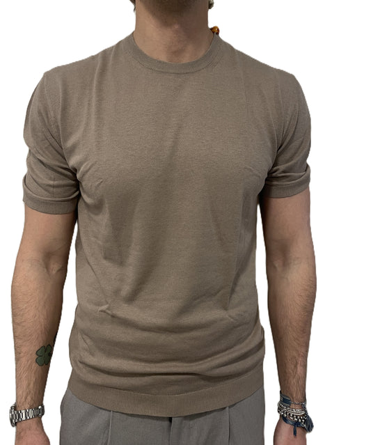 T-shirt homeward im maglia lino e cotone