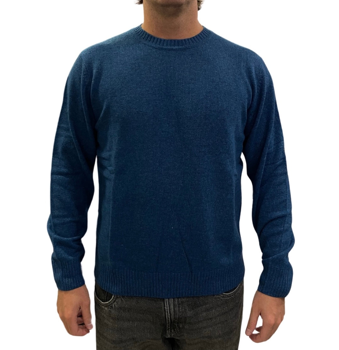 Maglia lambswool girocollo