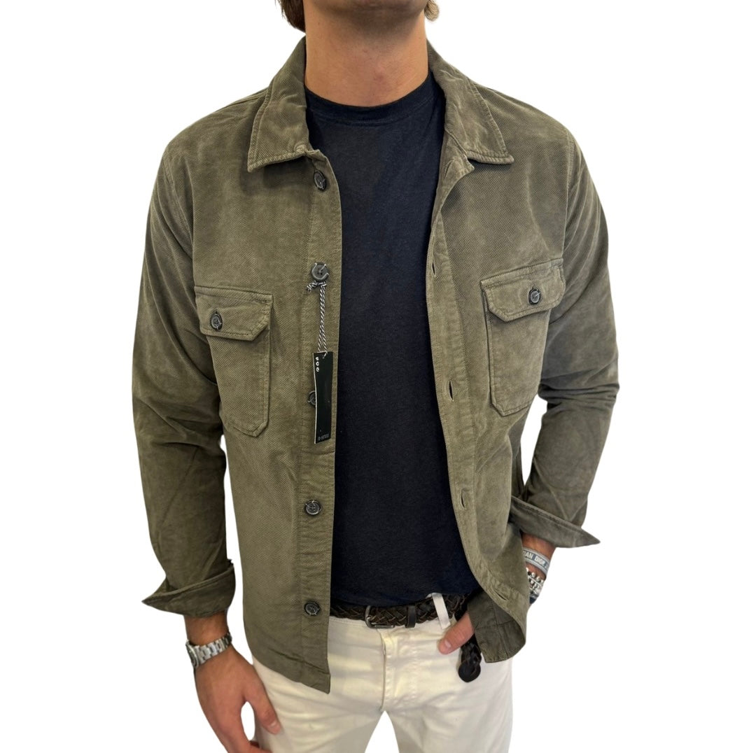 Overshirt cotone