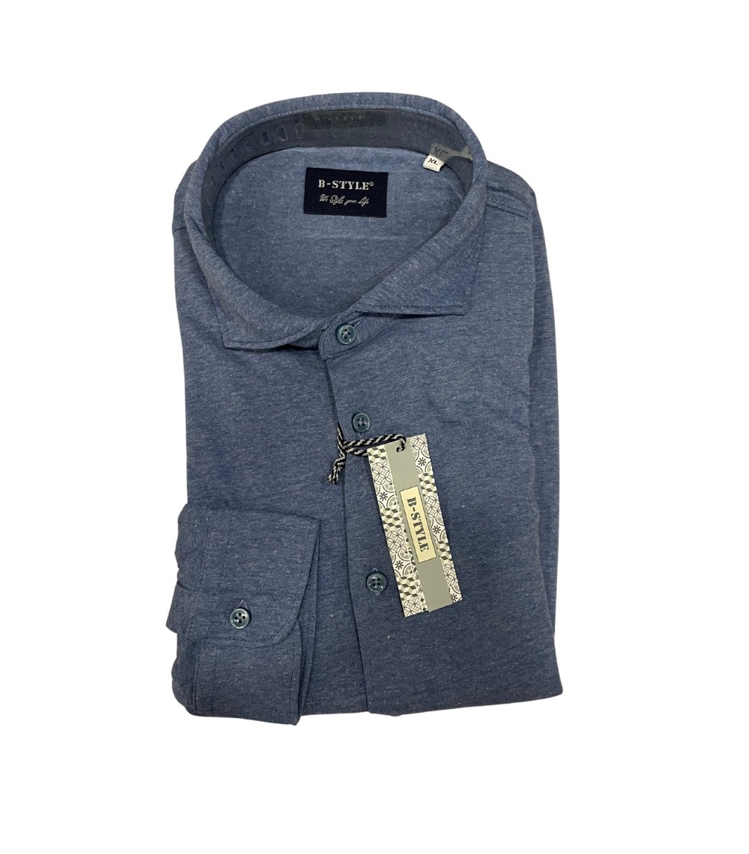 Polo camicia in jersey B-style