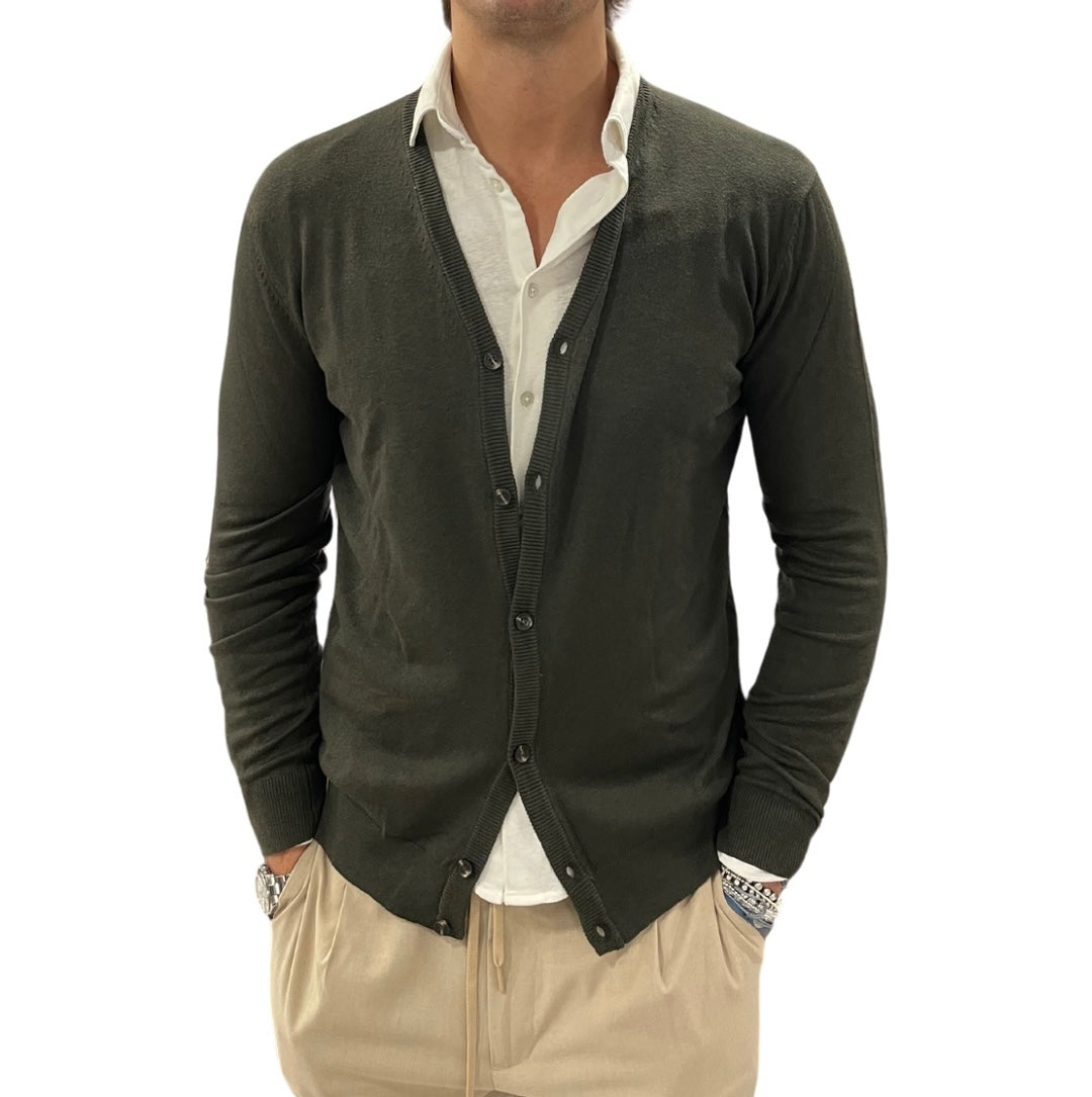 cardigan misto lana