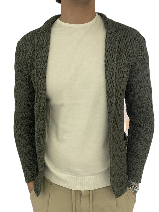 Giacca in maglia bernese