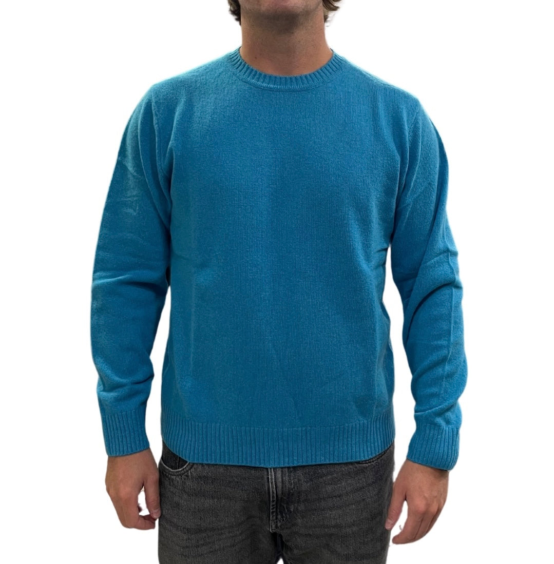 Maglia lambswool girocollo