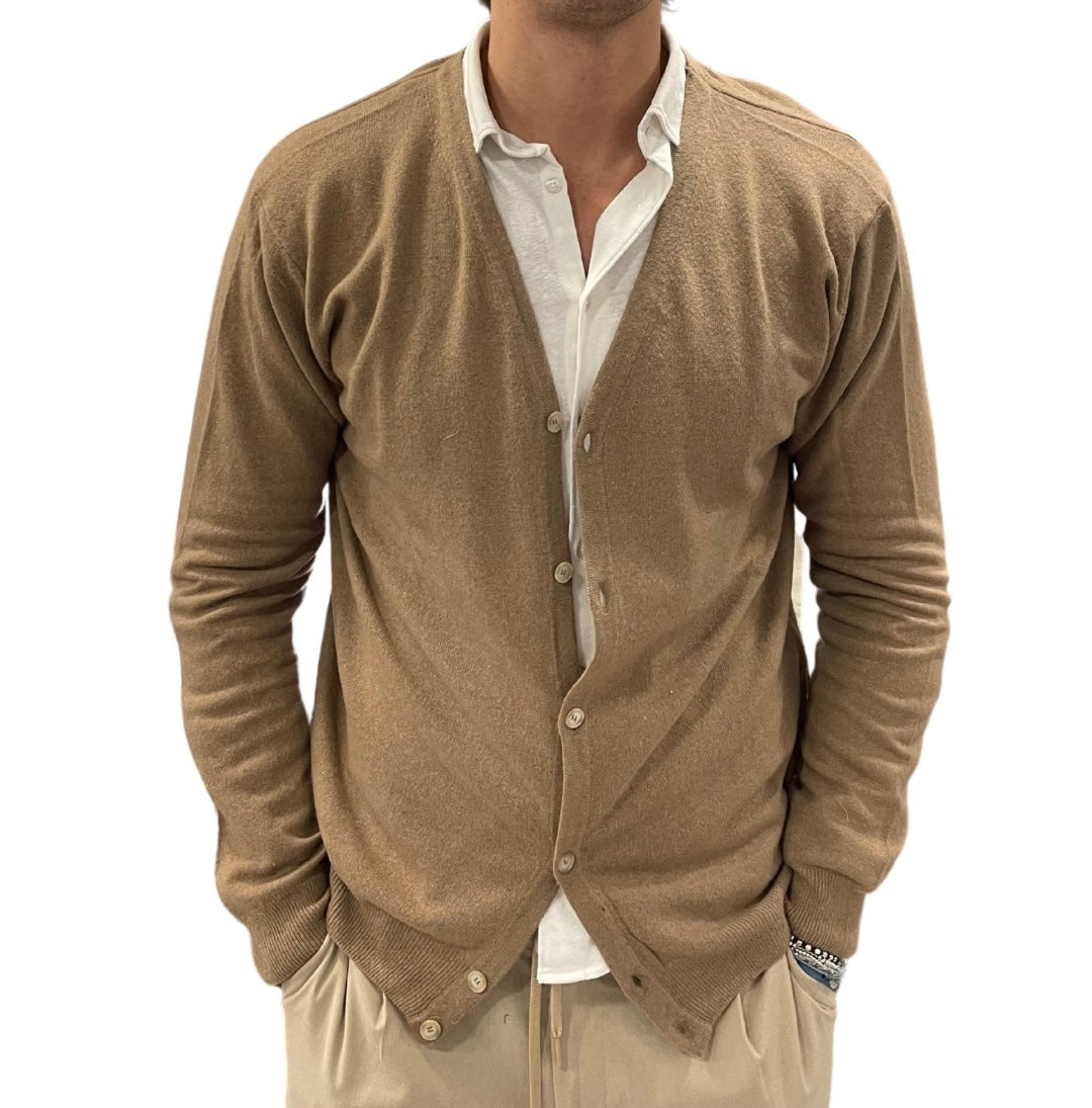 Cardigan puro cashmere